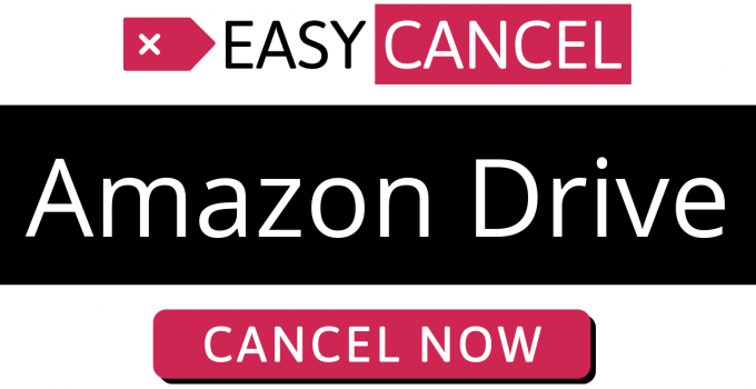 How to Cancel Amazon Drive