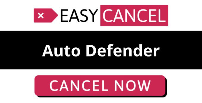 How to Cancel Auto Defender